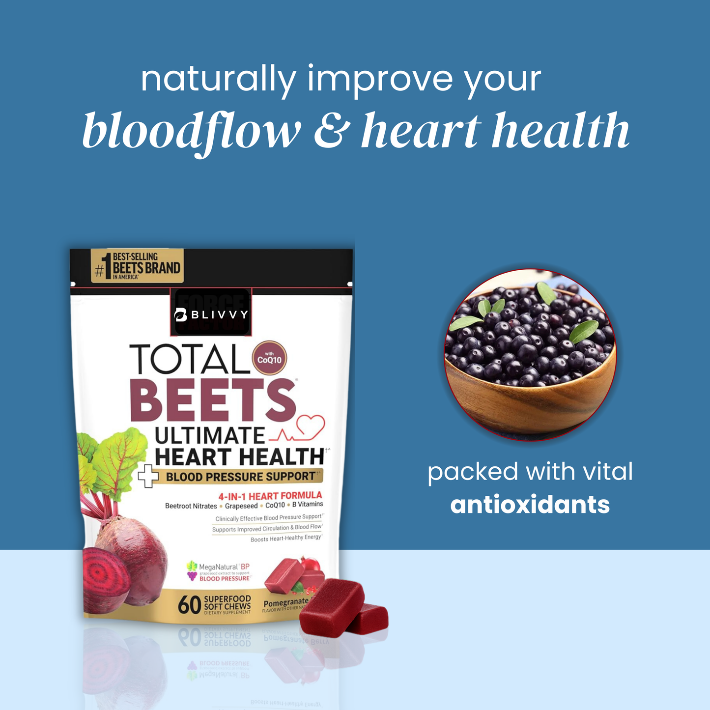 heartroot - beetroot chews for cardiovascular health