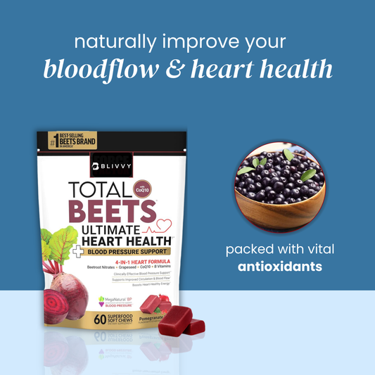 total beets - beetroot chews for cardiovascular health