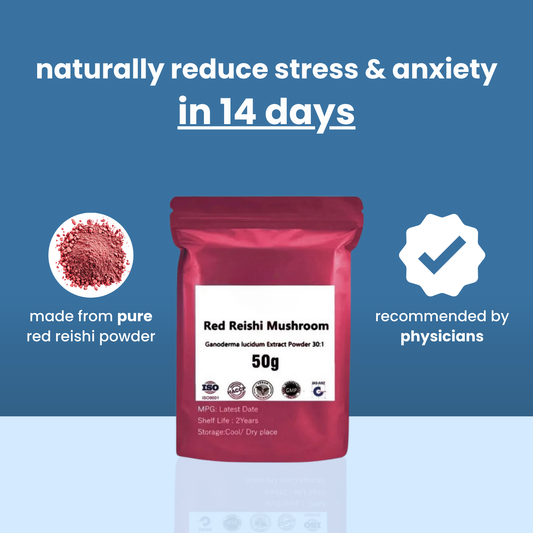 purest red reishi mushroom powder