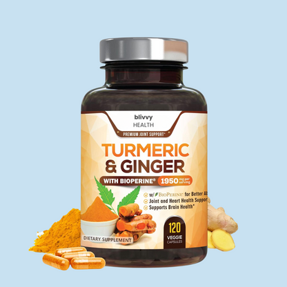 turmeric & ginger capsules